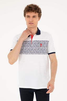 Футболка U.S. Polo Assn мужская темно-синяя хлопок  фото 3