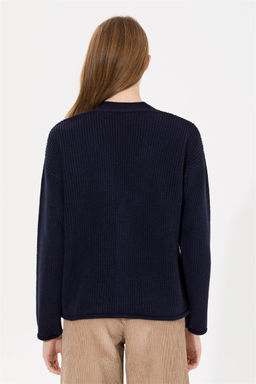 U. S. Polo Assn Женский темно-синий трикотажный кардиган - U.s. polo assn фото 11