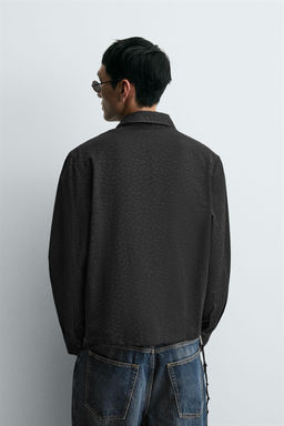 GEOMETRIC JACQUARD SHIRT - Zara фото 3