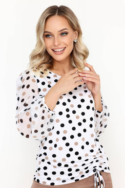 Блузка женская 7021/04/Белый - Rise фото 4