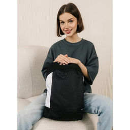 Рюкзак текстильный 46х30х10 см, вертикальный карман, цвет черно-белый - Nazamok фото 7