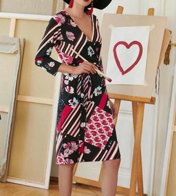 Платье, пестрое