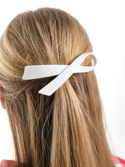 Заколка-автомат PR3983 белый