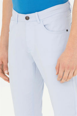 Мужские голубые брюки из плотной ткани Неожиданная скидка в корзине - U.s. polo assn фото 6