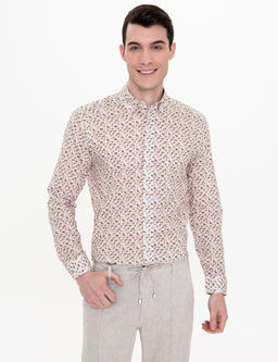 Haki Regular Fit Uzun Kollu G_mlek