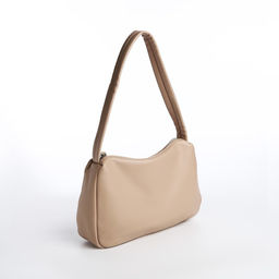 Сумка-саквояж на молнии, цвет бежевый - Simaland фото 2