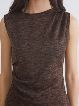 Bisiklet Yaka B?zg?l? Bluz