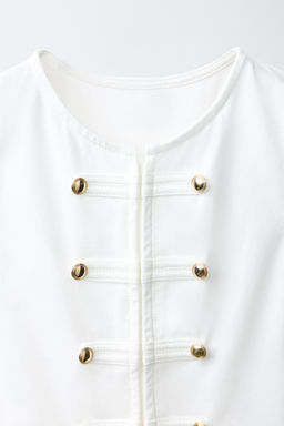 CAMISETA ALAMARES / Blanco - Zara фото 3