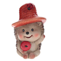 Фигурка декоративная "Ёжик", L6 W6 H7,5 см, 2в.