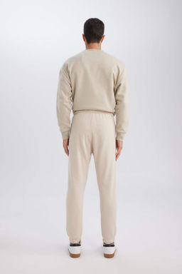 Фланелевые толстые спортивные штаны стандартной посадки с карманами и эластичными штанинами - Defacto фото 7