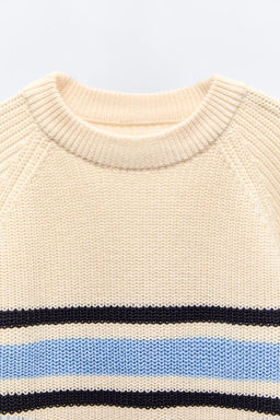 STRIPED KNIT SWEATER - Zara фото 3