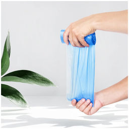 Мешки для мусора (син.) 120 л 10 шт. в рулоне, ПластОпт