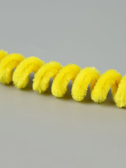 Синельная проволока, набор 100 шт, размер 1 шт 30х0,8 см, цвет желтый