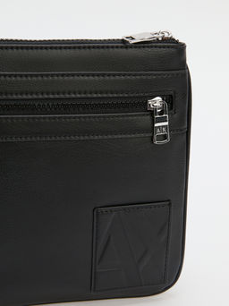 Мужская сумка через плечо ARMANI EXCHANGE Артикул 4081483, черный  фото 3