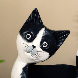 Вечный календарь «Котик», 15×22×6 см, дерево