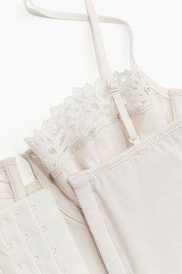 Bustier bordado sin relleno - H&m фото 5