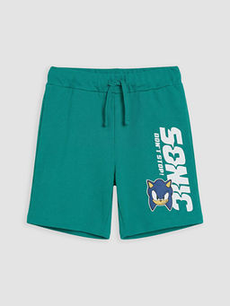 Sonic Bask?l? Erkek ?ocuk ?ortlu Tak?m