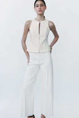 ZW COLLECTION WIDE-LEG HIGH-WAIST JEANS - Zara фото 63