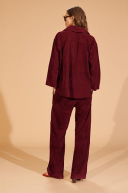 LIMITED EDITION SUEDE LEATHER POCKET SHIRT - Zara фото 3