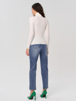 Водолазка женская ZZ-05001 white - Eleganzza фото 4