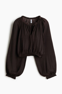 Blusa con mangas globo - H&m фото 2