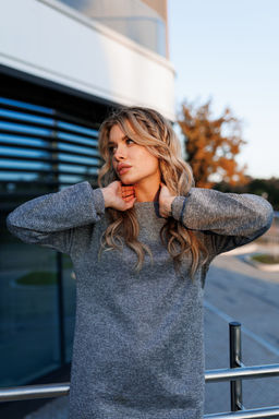 Платье AMORI 9787 серый  фото 2