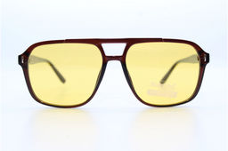 Солнцезащитные очки Maiersha (Polarized) 03891 (55-18-142) C10-35 желтая линза  фото 2