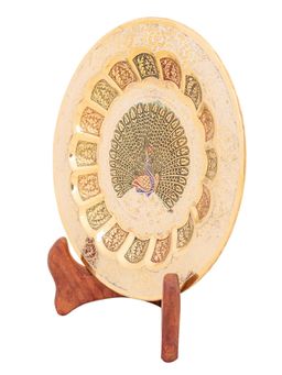 Панно 8 Павлин эмаль № Пн1520/8 - Ганг фото 2