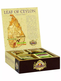 Коллекция Чайный остров Цейлон/ Ассорти 40 / (71757) зел./черн. саше/ (BASILUR)
