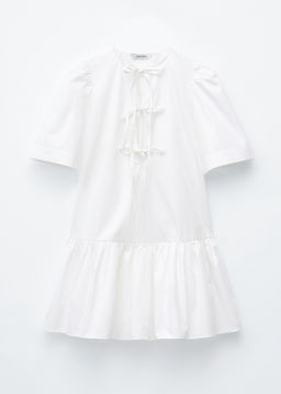 Minivestido peplum