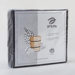 Халат вафельный мужской удлиненный «Этель» Boho, размер 46-48, светло-серый