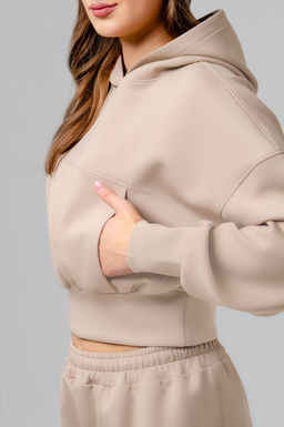 Арт. 2807 Костюм с брюками женский 42-48 (4 шт) Цвет:бежевый