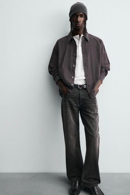 RELAXED FIT CHECK SHIRT - Zara фото 7