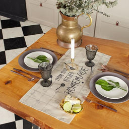 Дорожка Этель Homemade 30*70 см, 100% хлопок, саржа 190 г/м2  фото 6