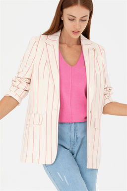 Женская розовая куртка - U.s. polo assn фото 3