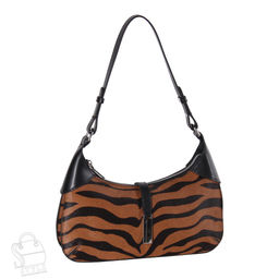 Сумка женская кожаная 3627VG zebra stripe Vitelli Grassi