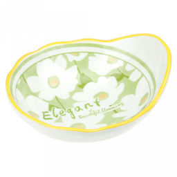 "Лесная фея" Салатник фарфоровый 150мл, 12,1х11х3,6см, с деколью, волнистый край, отводка (Китай)