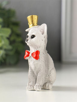 Фигурка «Кот в цилиндре», 9×3.5×4.5 см, МИКС