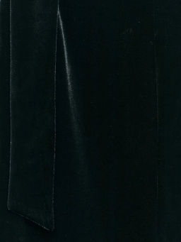 Бархатное платье миди с бантами на бретелях / Zarina