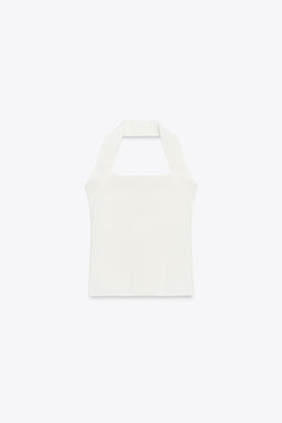 HALTER STRETCH TOP - Zara фото 7