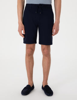 Lacivert Slim Fit Beli Lastikli Ba_c_kl_ Dokuma _ort - Pierre cardin фото 2