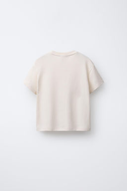 EQUESTRIAN T-SHIRT WITH EMBOSSED TEXT - Zara фото 2