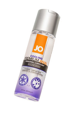 Анальный лубрикант на силиконовой основе JO Premium COOLING, охлаждающий, 60 мл