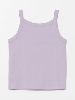 Kare Yaka Basic K?z ?ocuk Crop Atlet - Waikiki фото 2