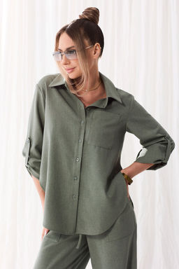 Костюм Golden Valley 6576-1 зеленый  фото 2