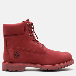 Ботинки Timberland 6 Inch Premium Boot WP красные  фото 2