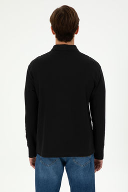 Мужской черный свитшот Неожиданная скидка в корзине - U.s. polo assn фото 5