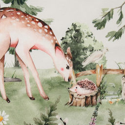 Полотенце Этель Лесная сказка 40х73 см, 100% хл, саржа 190 гр/м2  фото 3