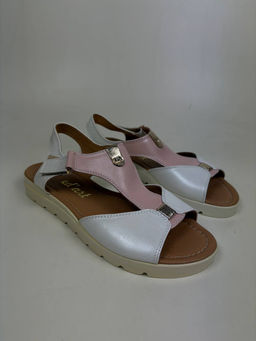 Босоножки EDART 2001.115w.white-pink уценка  фото 2