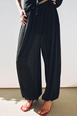 FLOWING BALLOON TROUSERS - Zara фото 9